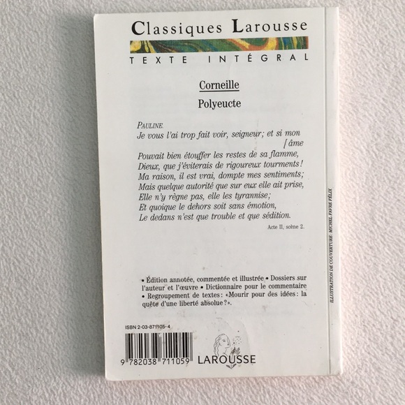 “Polyeucte” French Language Book by Corneille 🇫🇷 - Picture 2 of 16